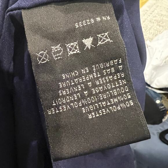 Betsy & Adam Women's Metallic-Floral One-Shoulder High Slit Gown Size 4 NWT - Picture 9 of 14